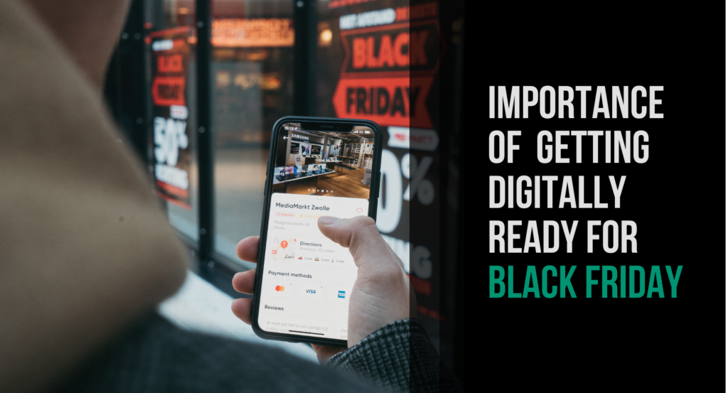 The importance of getting digitally ready for black Friday sales